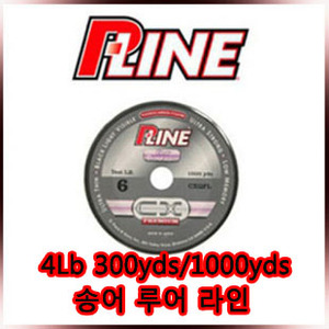 P라인 P-LINE CX 4Lb 300야드/1000야드 /송어루어줄,크랭크라인
